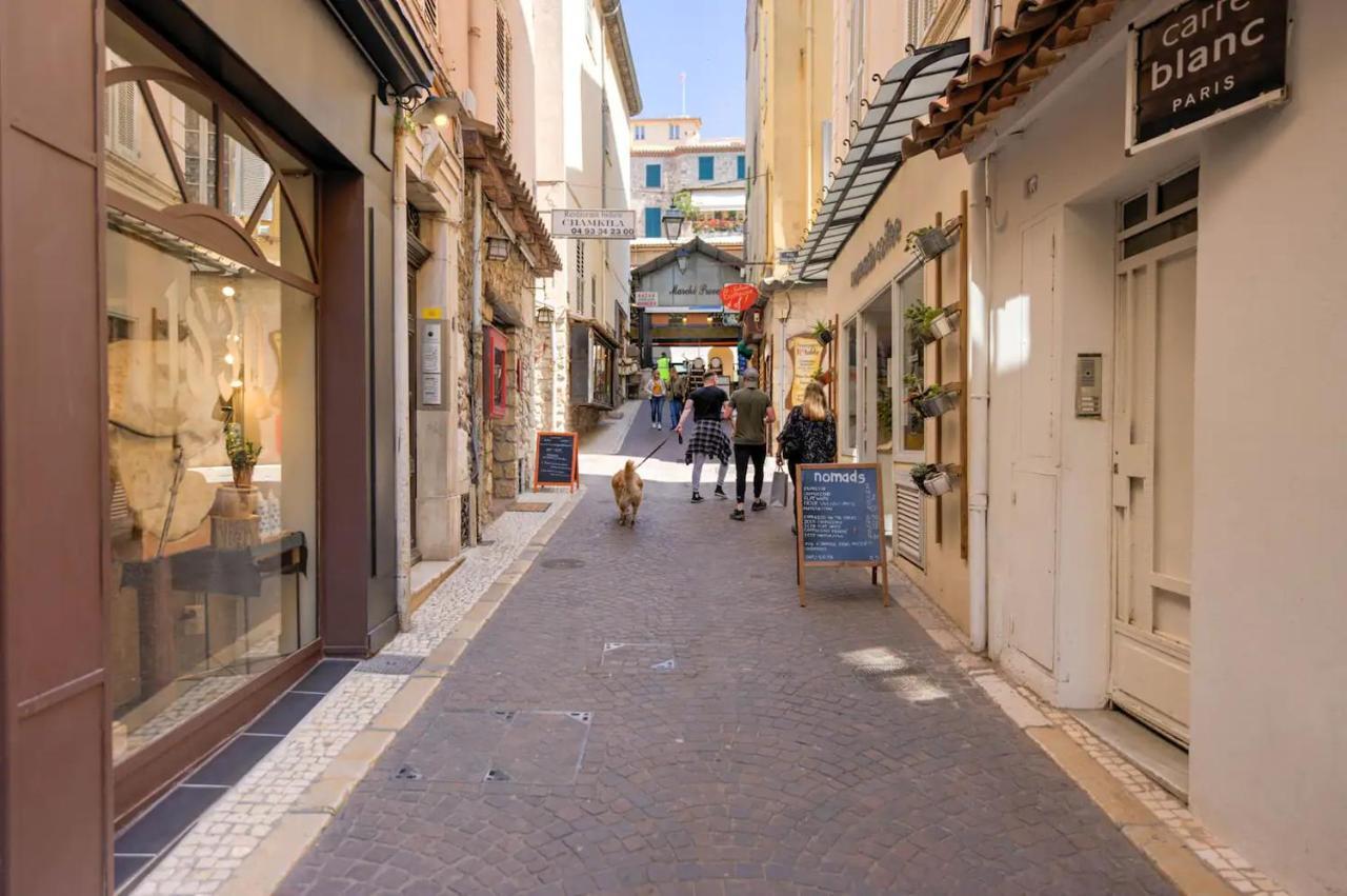 Duplex Studio Apt Mezzanine Near Shops & Cafes アンティーブ エクステリア 写真